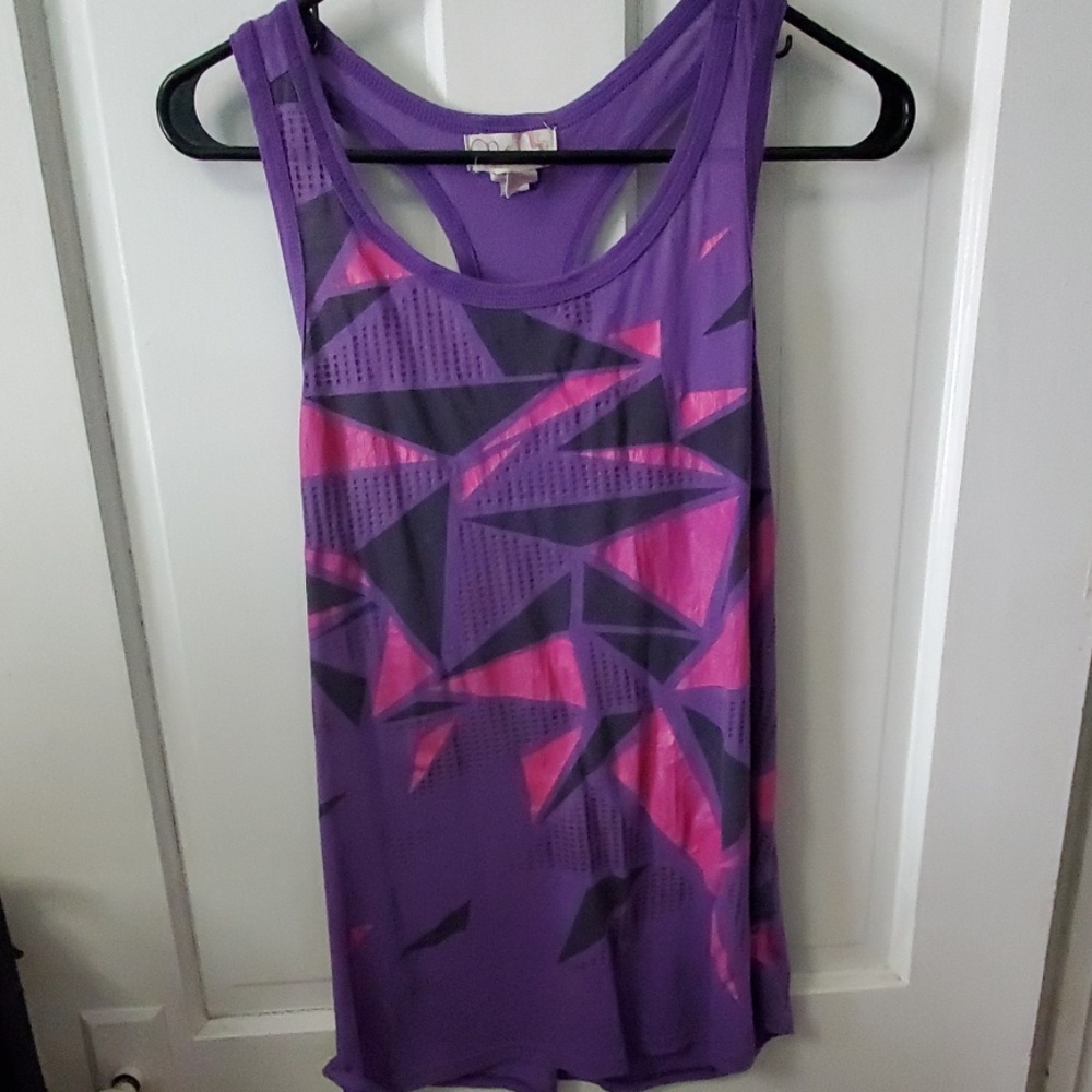 Racerback tank top